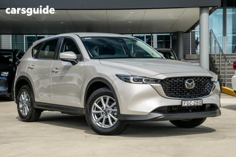 Silver 2024 Mazda CX-5 Wagon G20 Maxx (Fwd)