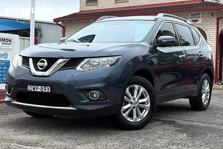Blue 2016 Nissan X-Trail Wagon St-L 7 Seat (Fwd)