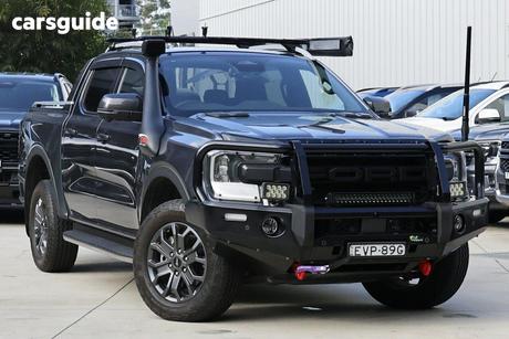 Grey 2022 Ford Ranger Double Cab Pick Up Wildtrak 3.0 (4X4)