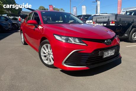 Red 2022 Toyota Camry Sedan Ascent