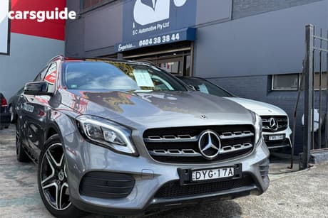 Grey 2018 Mercedes-Benz GLA250 Wagon 4Matic