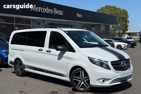 White 2021 Mercedes-Benz Valente Wagon 116 Cdi Mwb Rwd