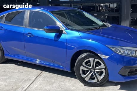 Blue 2016 Honda Civic Sedan Vti
