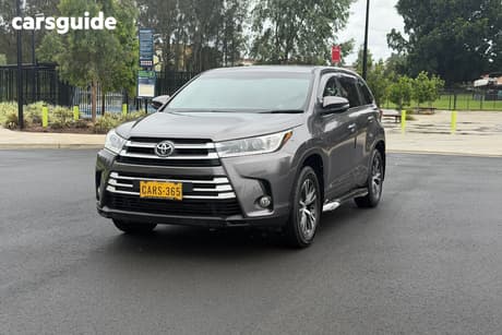 Brown 2017 Toyota Kluger Wagon Gx (4X2)