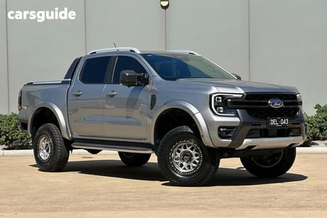 Silver 2024 Ford Ranger Double Cab Pick Up Wildtrak 3.0 (4X4)