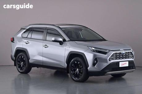 Silver 2021 Toyota RAV4 Wagon Cruiser (Awd) Hybrid
