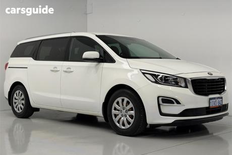 White 2020 Kia Carnival Wagon S