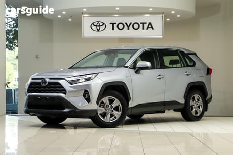 Silver 2024 Toyota RAV4 Wagon Gx (2Wd) Hybrid