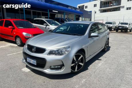 Silver 2017 Holden Commodore Sportswagon Sv6