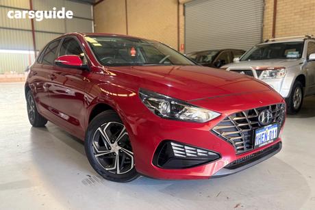 Red 2020 Hyundai I30 Hatch PD.V4 MY21