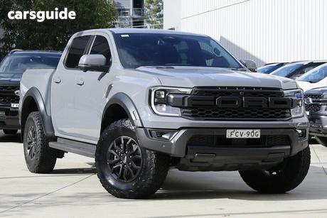 Grey 2023 Ford Ranger Double Cab Pick Up Raptor 3.0 (4X4)