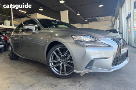 Silver 2013 Lexus IS250 Sedan F Sport