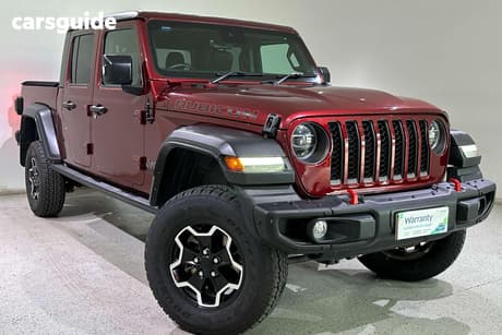 Red 2021 Jeep Gladiator Dual Cab Utility Rubicon (4X4)