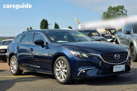 Grey 2016 Mazda 6 Wagon Touring