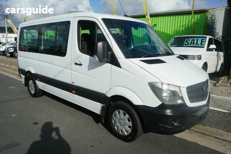 White 2016 Mercedes-Benz Sprinter Bus Transfer (313)