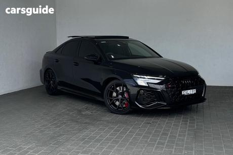 Black 2022 Audi RS3 Sedan 2.5 Tfsi S Tronic