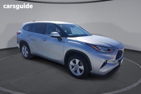 Silver 2023 Toyota Kluger Wagon Gx Hybrid Awd