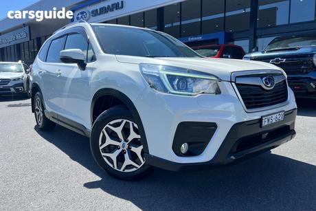 White 2018 Subaru Forester Wagon 2.5I (Awd)