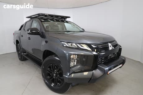 Grey 2021 Mitsubishi Triton Double Cab Pick Up Gsr (4X4)