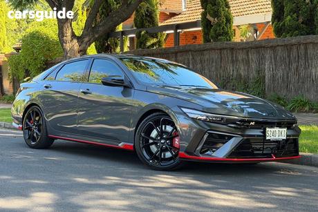 Grey 2026 Hyundai I30 Sedan N Premium