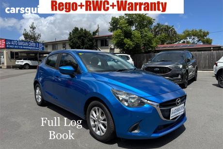 Blue 2016 Mazda 2 Hatchback Maxx