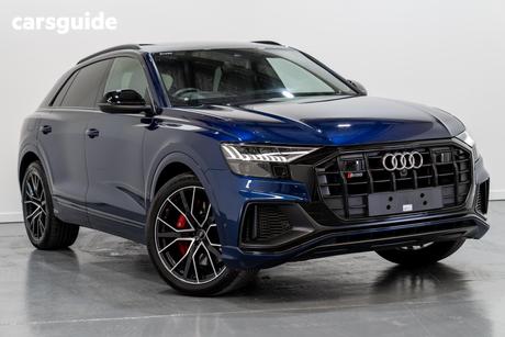 Blue 2020 Audi SQ8 Wagon Tdi Quattro