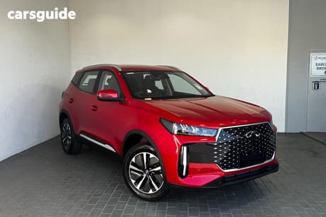 Red 2025 Chery Tiggo 4 Wagon Urban Hev