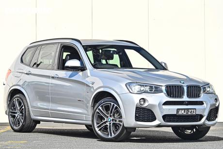 Silver 2016 BMW X3 Wagon Xdrive 20I