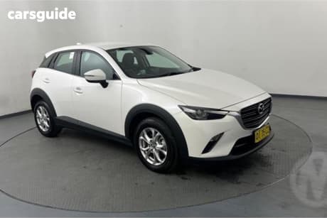 White 2023 Mazda CX-3 Wagon G20 Pure