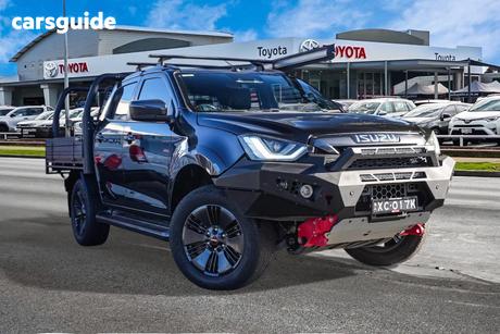 Black 2022 Isuzu D-MAX Crew Cab Utility X-Terrain (4X4)