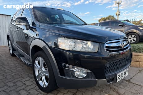 Black 2012 Holden Captiva Wagon 7 Lx (4X4)