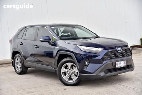 Blue 2022 Toyota RAV4 Wagon Gx (2Wd) Hybrid