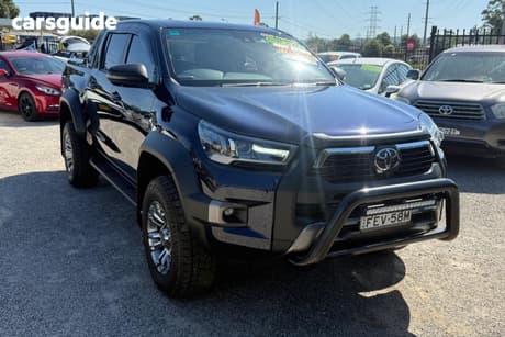 Blue 2023 Toyota Hilux Ute Tray ROGUE