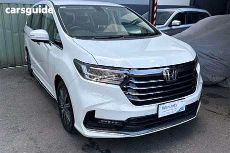 White 2021 Honda Odyssey Wagon Vil7