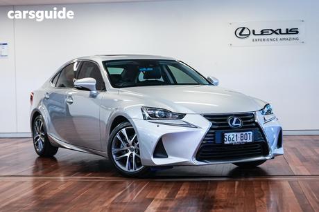 Silver 2017 Lexus IS300H Sedan Luxury Hybrid
