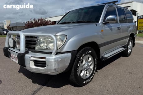 Silver 2006 Toyota Landcruiser Wagon Vx (4X4)
