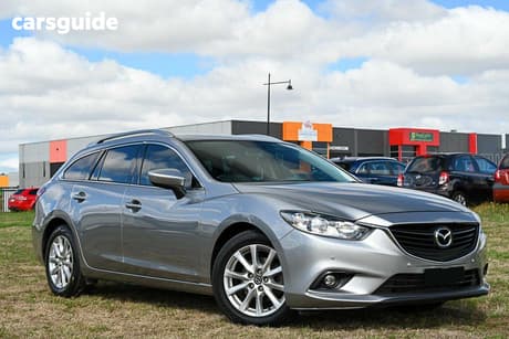 Grey 2012 Mazda 6 Wagon Touring