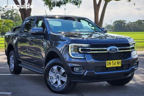 Grey 2024 Ford Ranger Double Cab Pick Up Xlt 2.0 (4X4)