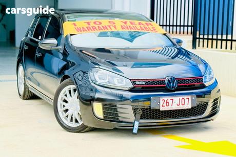 Black 2012 Volkswagen Golf Hatchback Gti