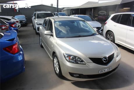 Beige 2007 Mazda 3 Hatchback Maxx Sport