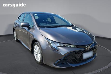 Grey 2024 Toyota Corolla Hatchback Ascent Sport