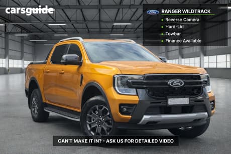 Yellow 2023 Ford Ranger Double Cab Pick Up Wildtrak 2.0 (4X4)