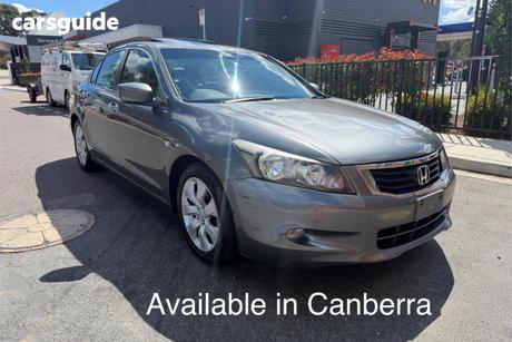 Grey 2008 Honda Accord Sedan Vti-L