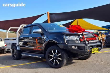 Black 2017 Ford Ranger Dual Cab Utility Xlt 3.2 (4X4)