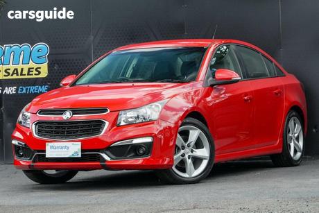 Red 2015 Holden Cruze Sedan Sri V