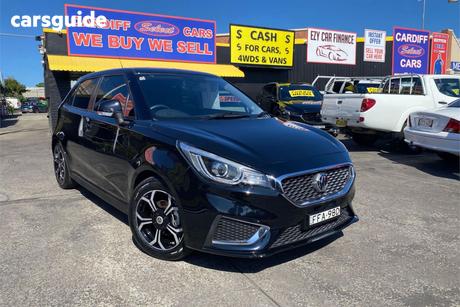 Black 2023 MG MG3 Hatchback Excite (With Navigation)
