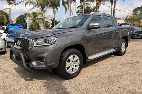 Grey 2020 LDV T60 Double Cab Utility Pro (4X4)