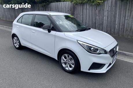White 2023 MG MG3 Hatchback Core