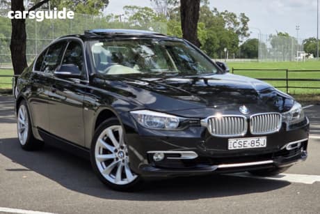 Black 2014 BMW 328I Sedan Modern Line