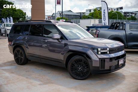 Grey 2025 Hyundai Santa FE Wagon Calligraphy (7 Seat) (Blk Int)